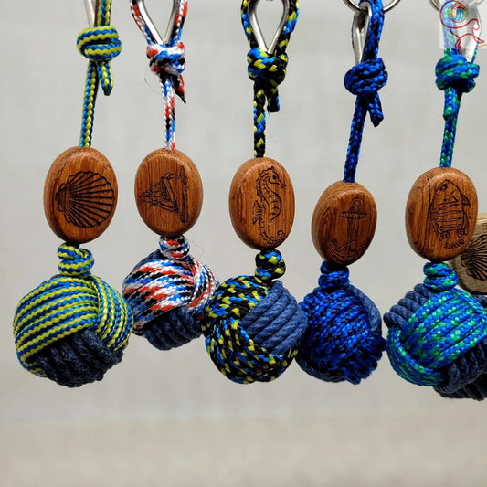 Porte-Clés Esprit Marin Aux fils des noeuds