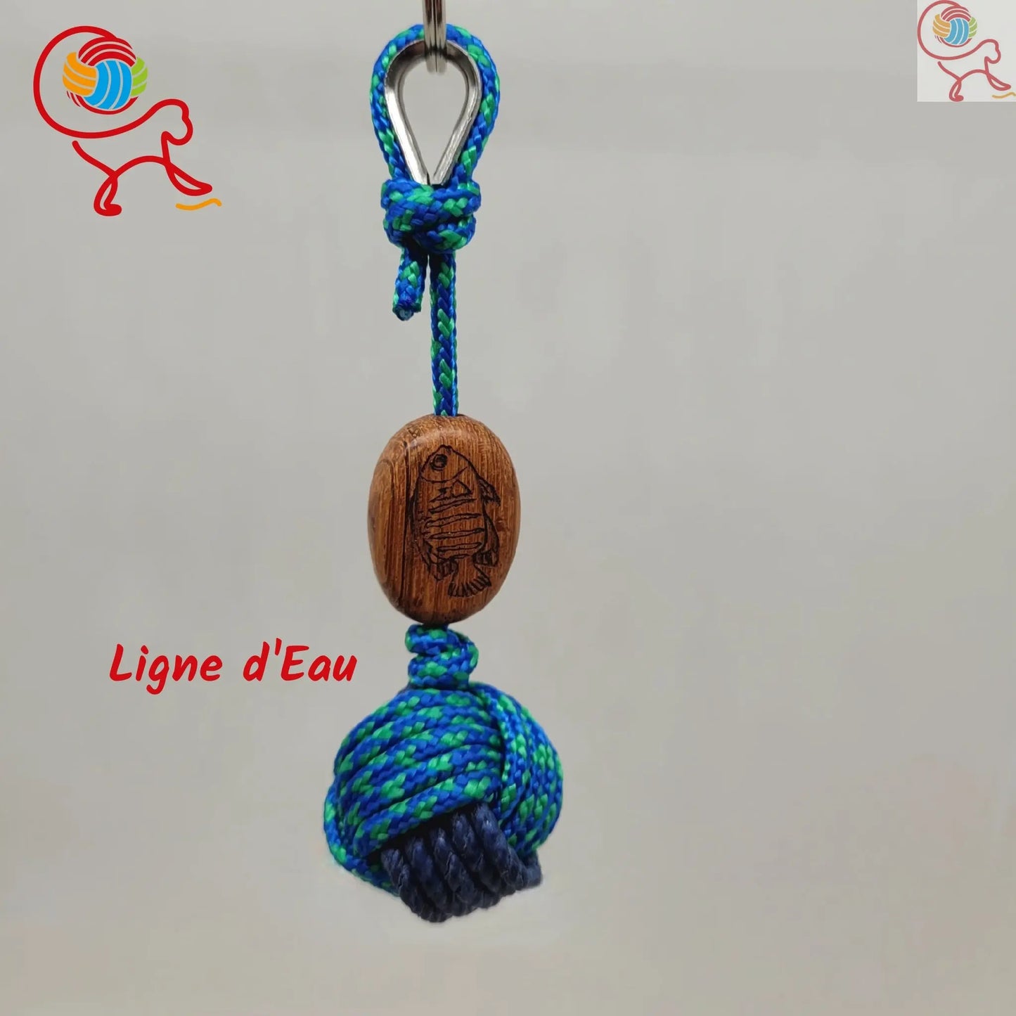 Porte-Clés Esprit Marin Aux fils des noeuds