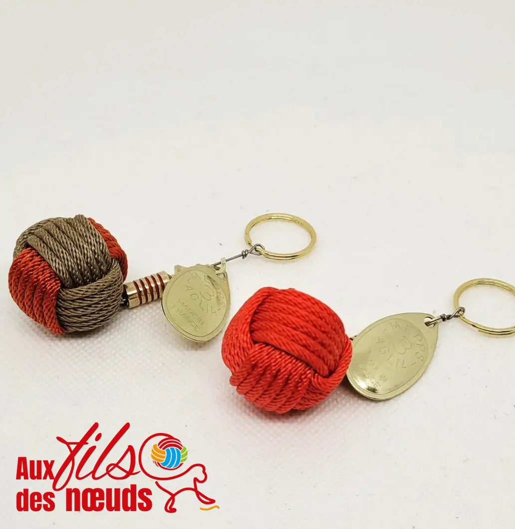 Porte-Clés L’Écaille & la Touline Aux fils des noeuds