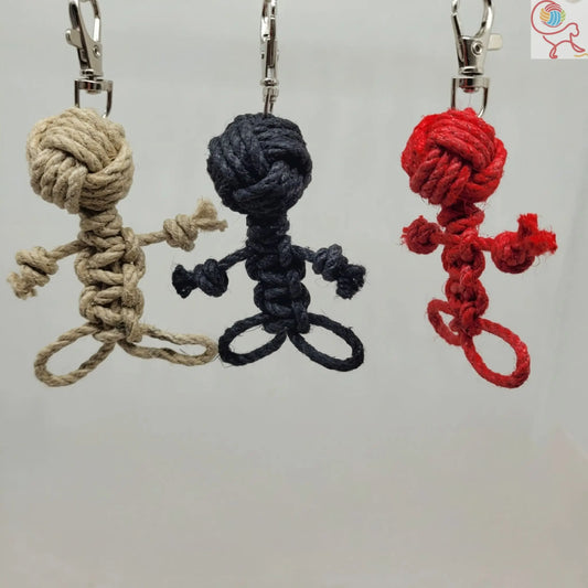 Porte-Clés Monsieur Touline Aux fils des noeuds