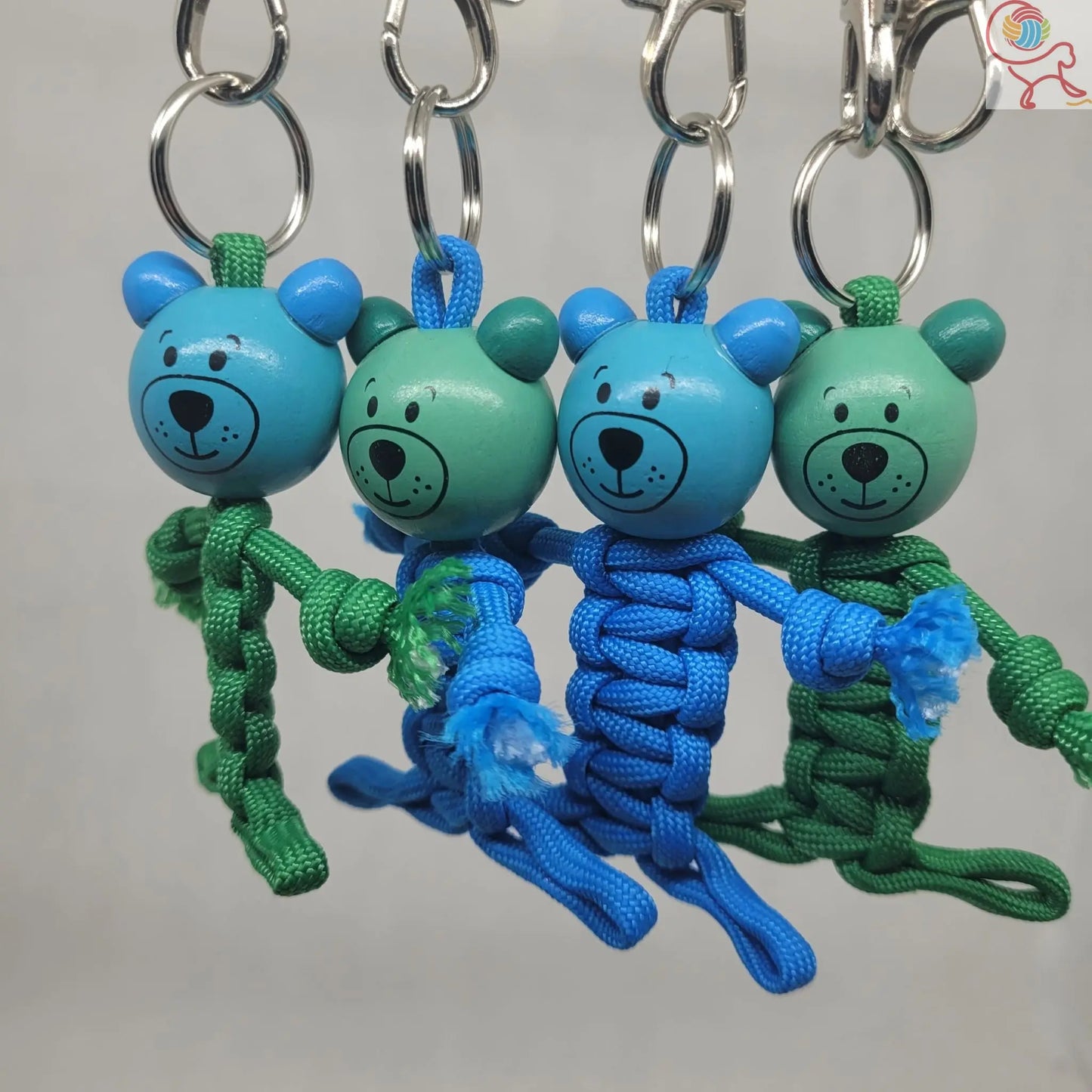 Porte-Clés Monsieur Touline Aux fils des noeuds