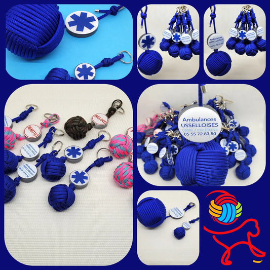 Porte-Clés Poing De Singe P550 | Les Ambulanciers Aux fils des Noeuds