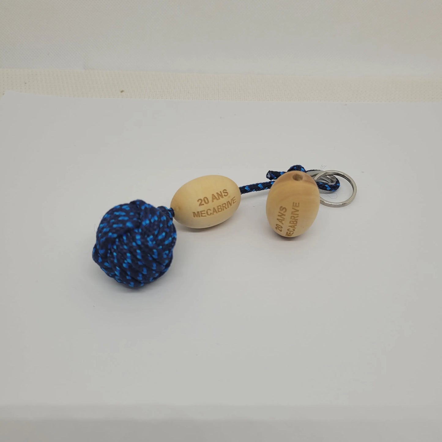 Porte-Clés Pomme de Touline L'Esprit Rugby Aux fils des noeuds
