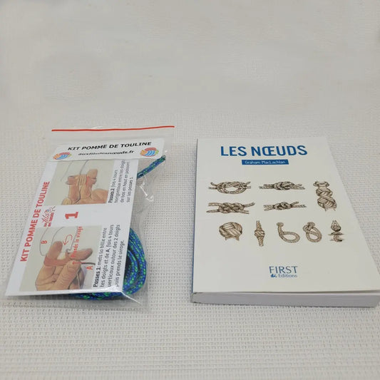 Porte-Clés │ Le Kit DIY Pomme de Touline Aux fils des noeuds