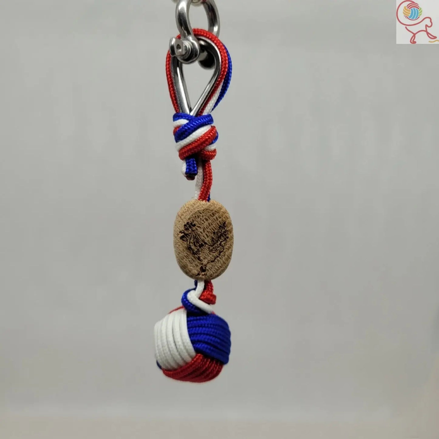 Porte-Clés Le Chanvre Made In France Aux fils des Noeuds