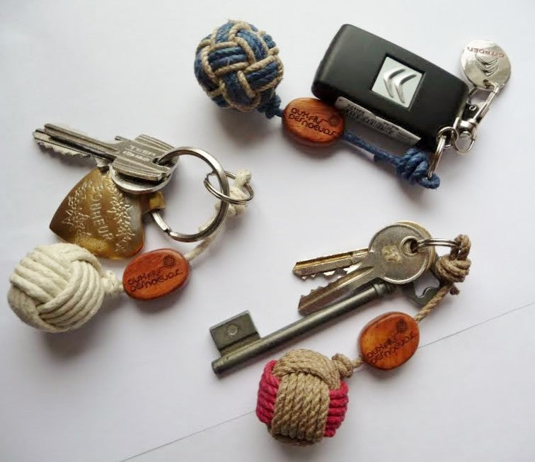 porte-clés pomme de touline personnalisées