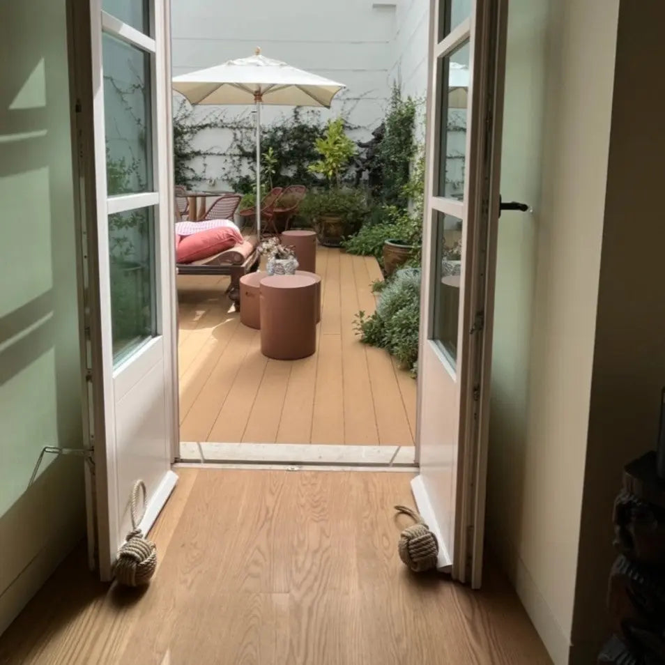 Cale-Porte Pomme de Touline | Le Cale-Porte Personnalisé Aux fils des Noeuds