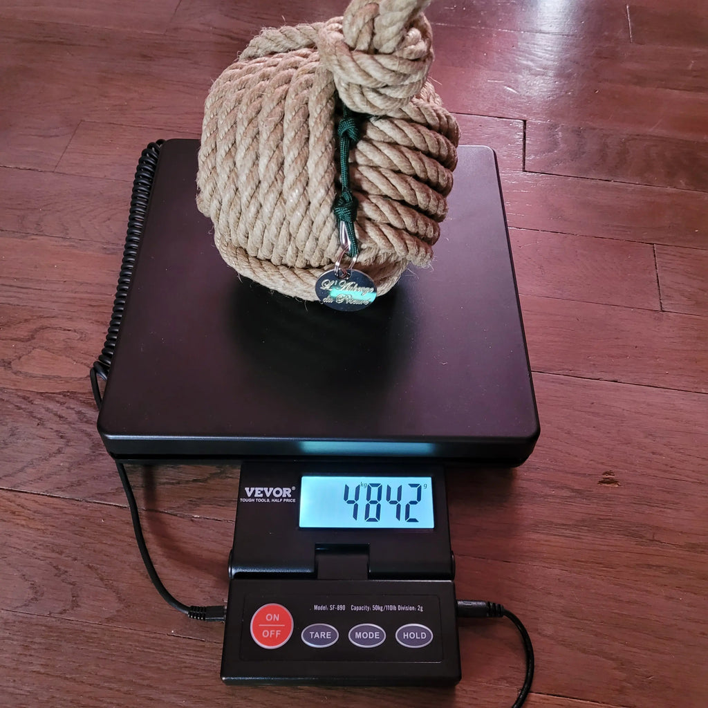 Cale-Porte Pomme de Touline | Le Cale-Porte Personnalisé Aux fils des Noeuds