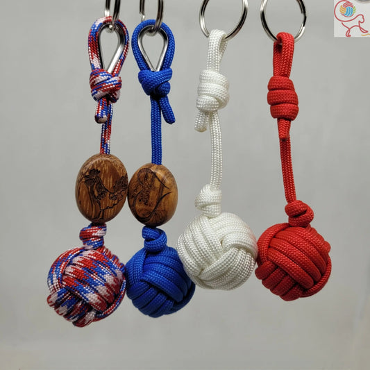 Le Porte-clés Paracorde Made In France Aux fils des noeuds