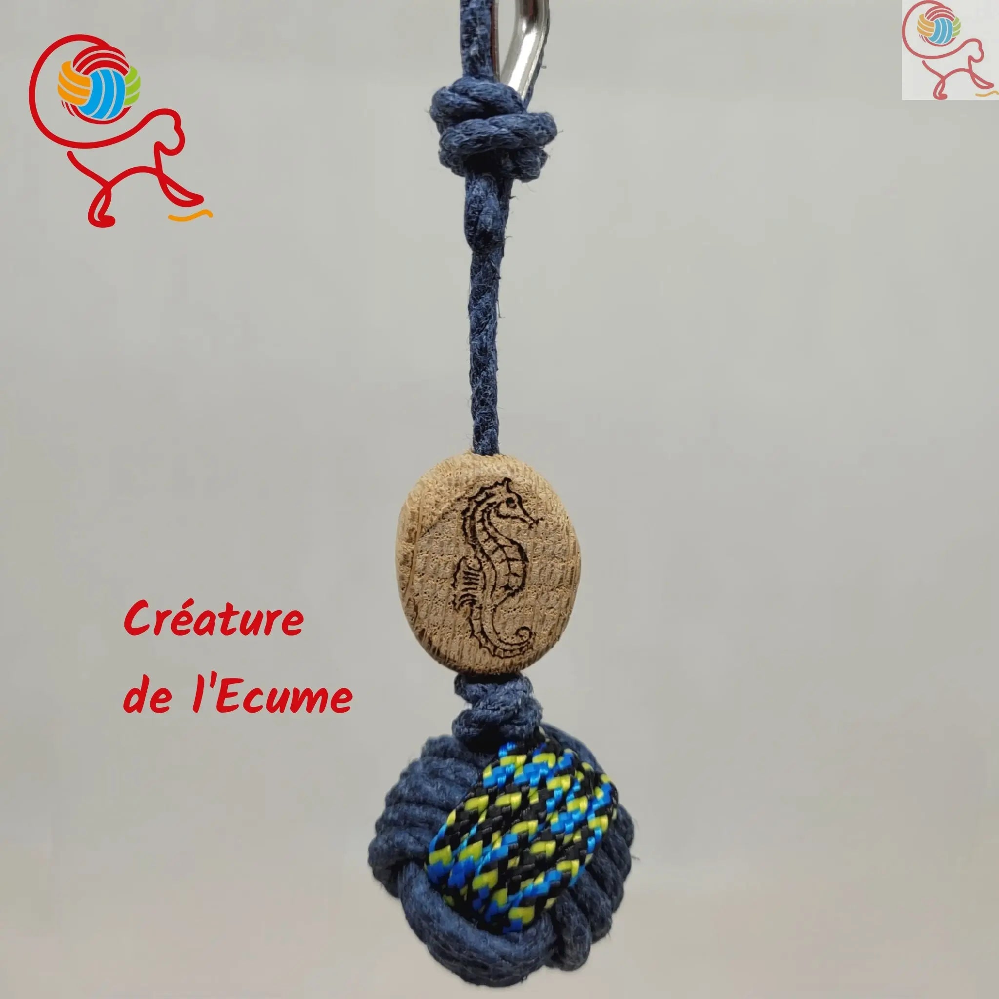 Porte-Clés Esprit Marin Aux fils des noeuds