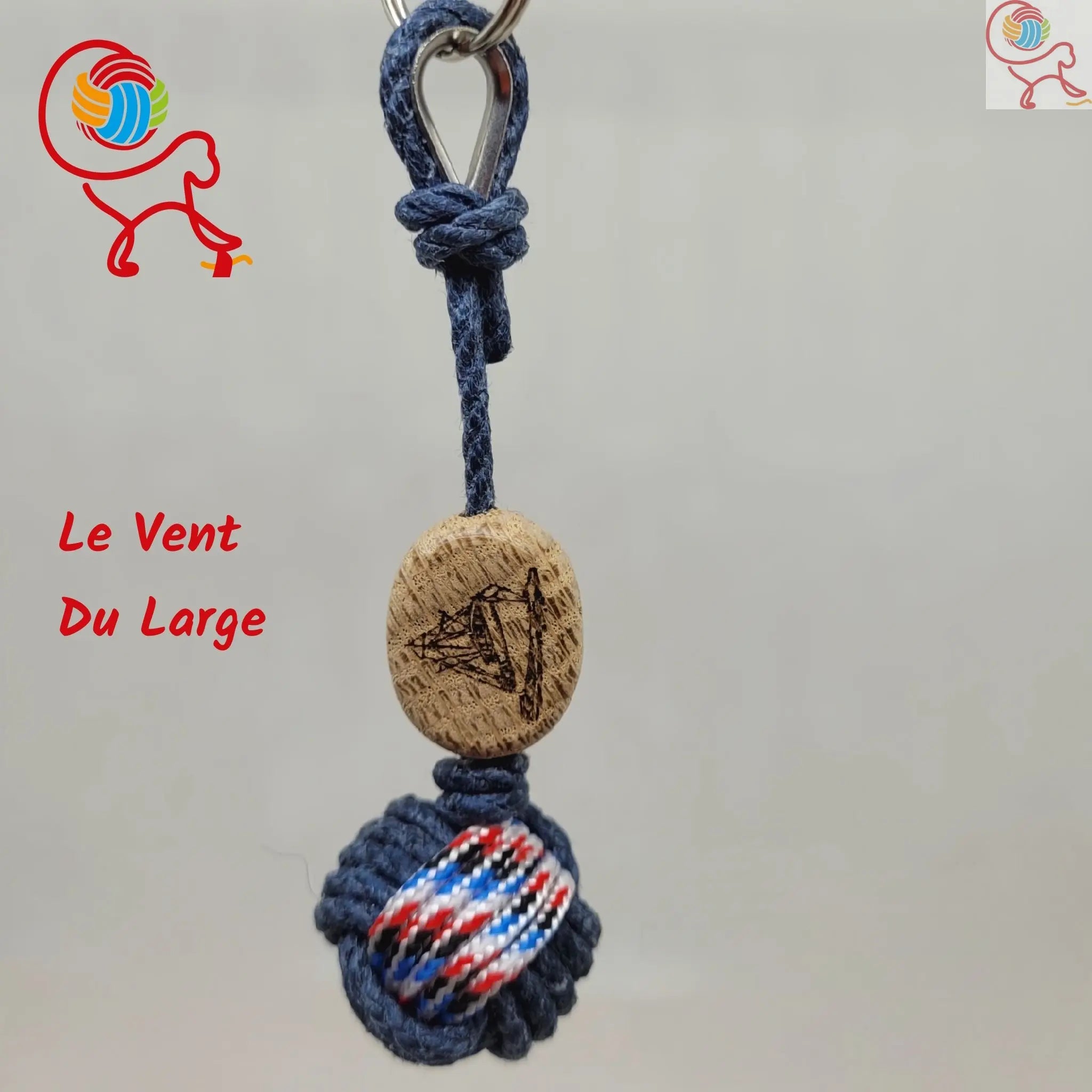 Porte-Clés Esprit Marin Aux fils des noeuds