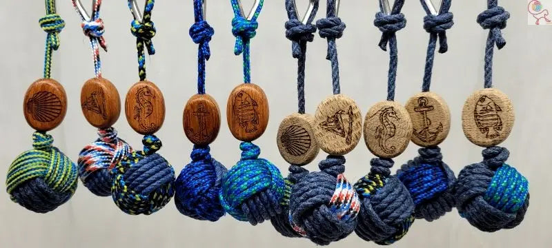 Porte-Clés Esprit Marin Aux fils des noeuds