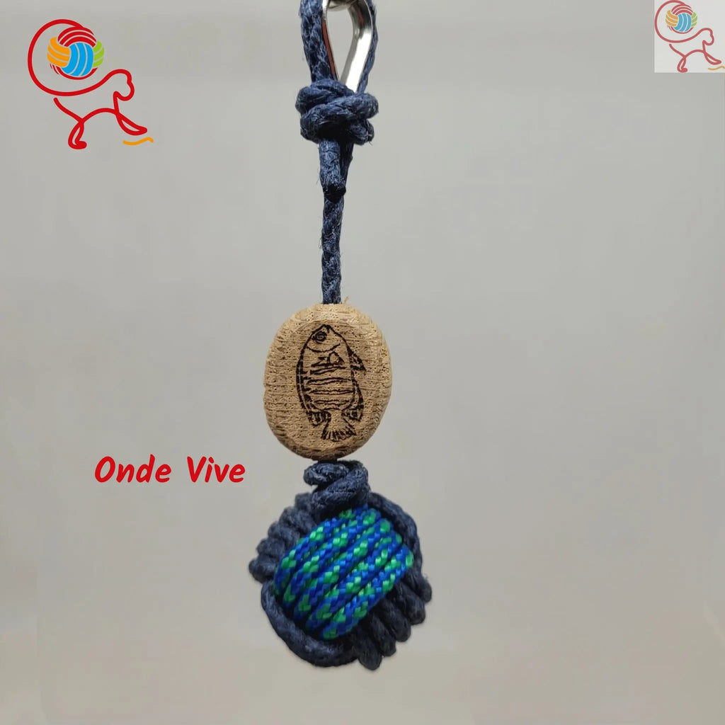 Porte-Clés Esprit Marin Aux fils des noeuds