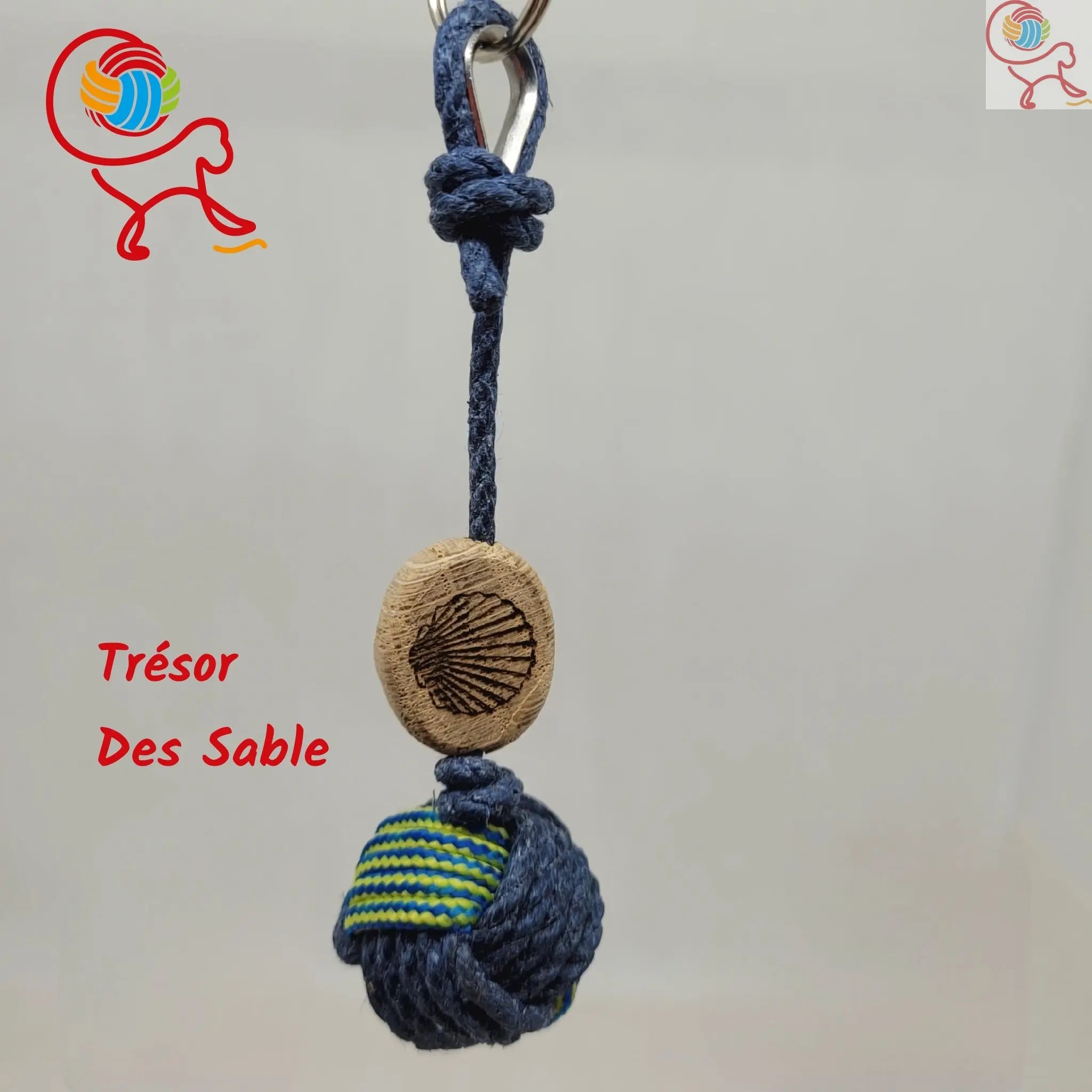 Porte-Clés Esprit Marin Aux fils des noeuds