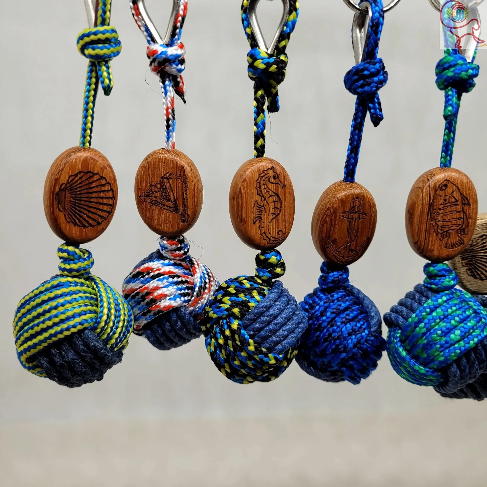 Porte-Clés Esprit Marin Aux fils des noeuds