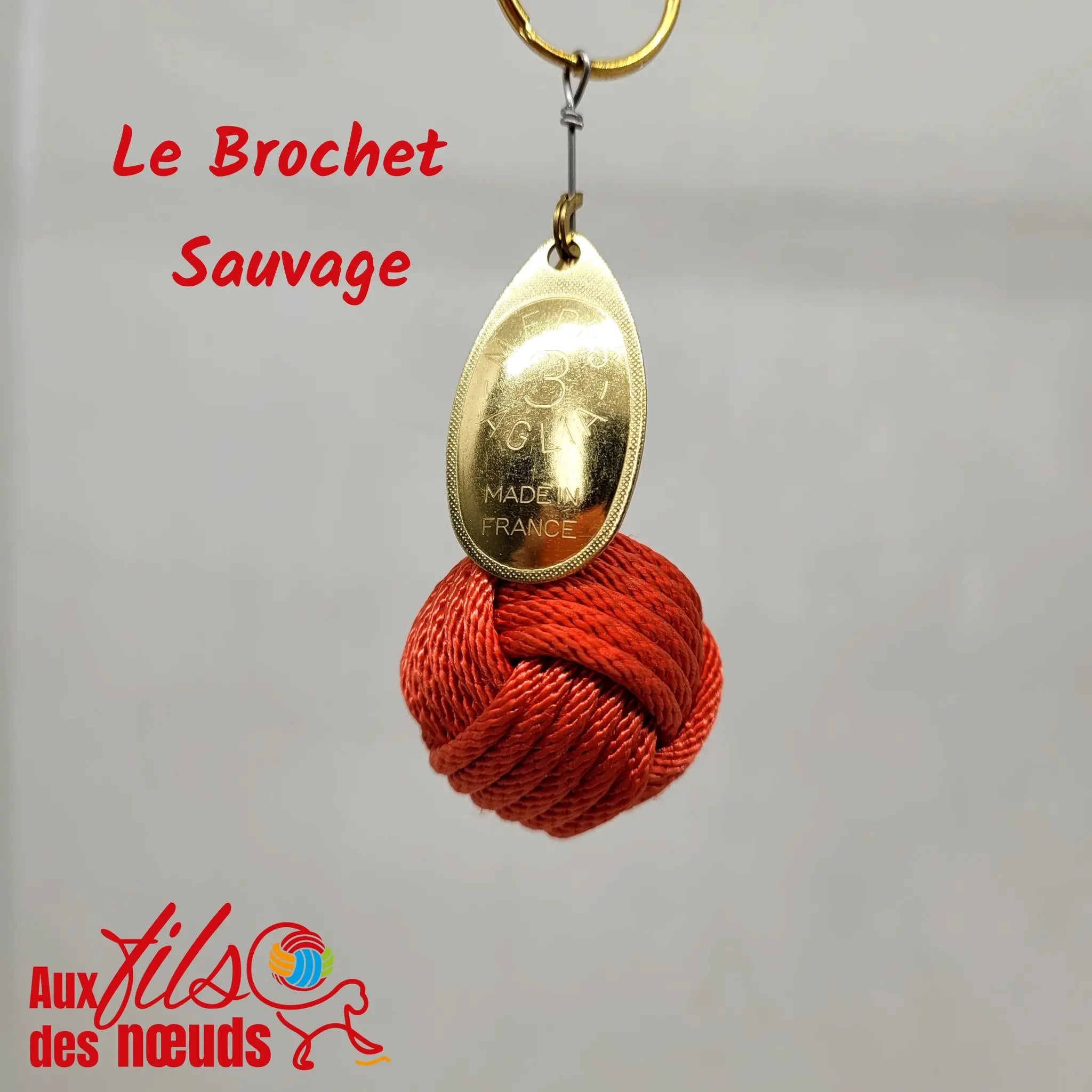 Porte-Clés L’Écaille & la Touline Aux fils des noeuds