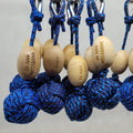 Porte-Clés Pomme de Touline L'Esprit Rugby Aux fils des noeuds