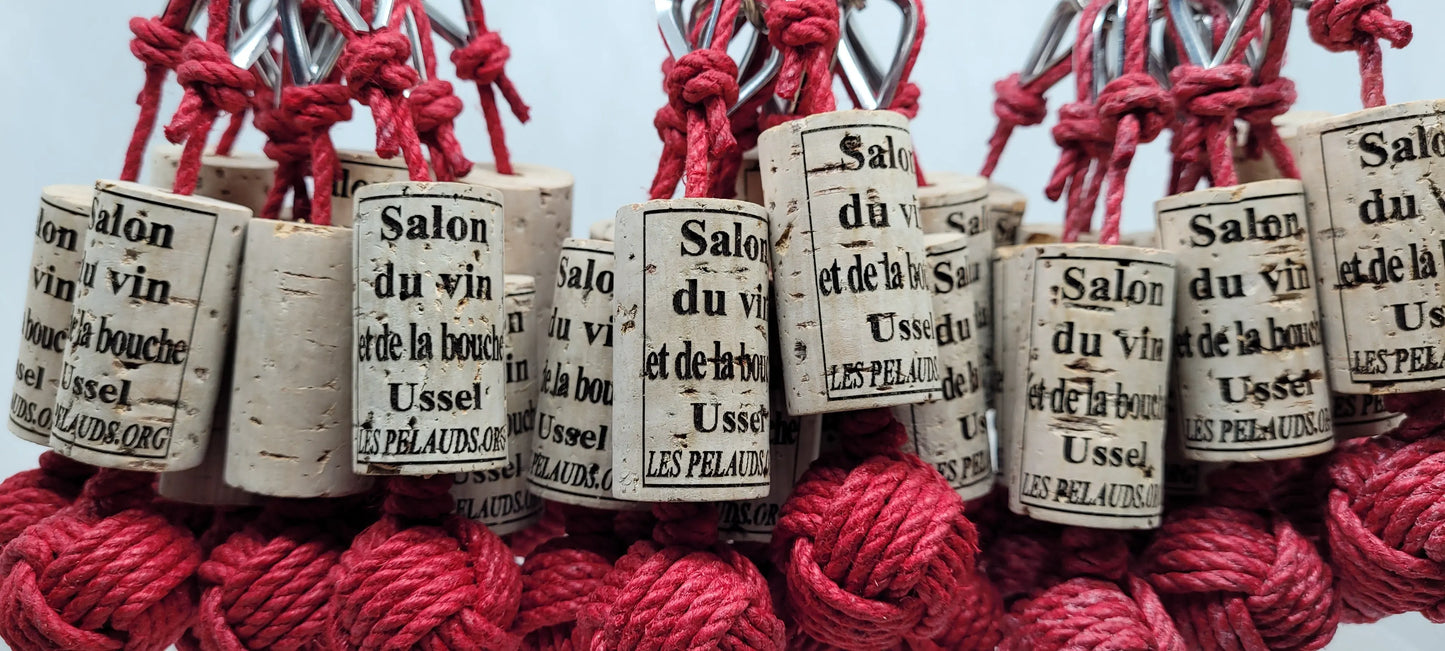 Porte-Clés Pomme de Touline│ La Touline Des Vignerons Aux fils des noeuds