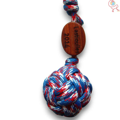Porte-Clés La Tricoline 18 – Pomme de Touline Made in France Aux fils des noeuds