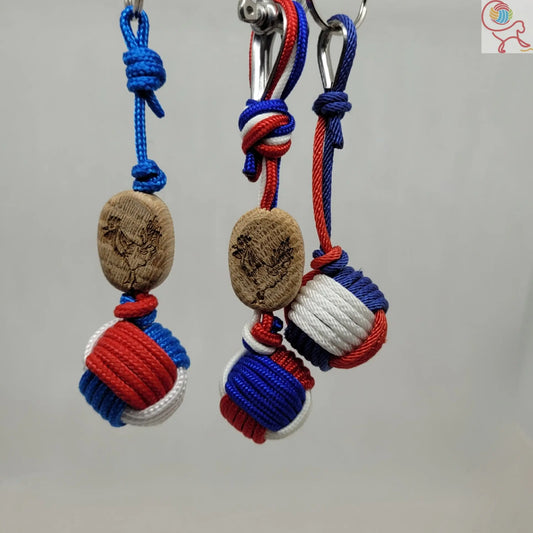 Porte-Clés Le Chanvre Made In France Aux fils des Noeuds