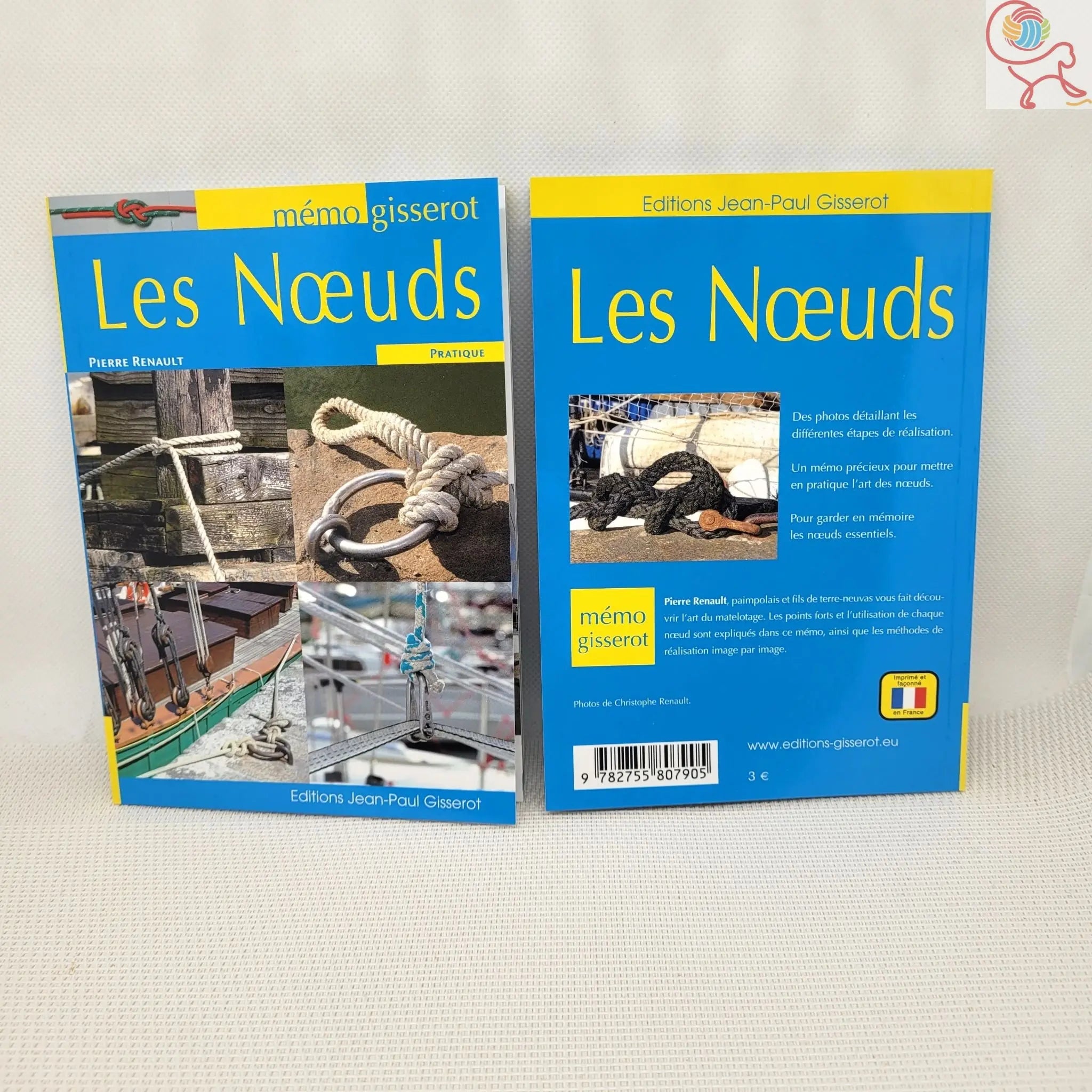Porte-Clés Le Kit DIY Pomme de Touline Aux fils des noeuds