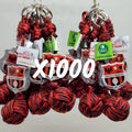 Porte-clés Pomme de Touline │ Pack X1000 Drisse Terroir L’Excellence Personnalisée Aux fils des noeuds