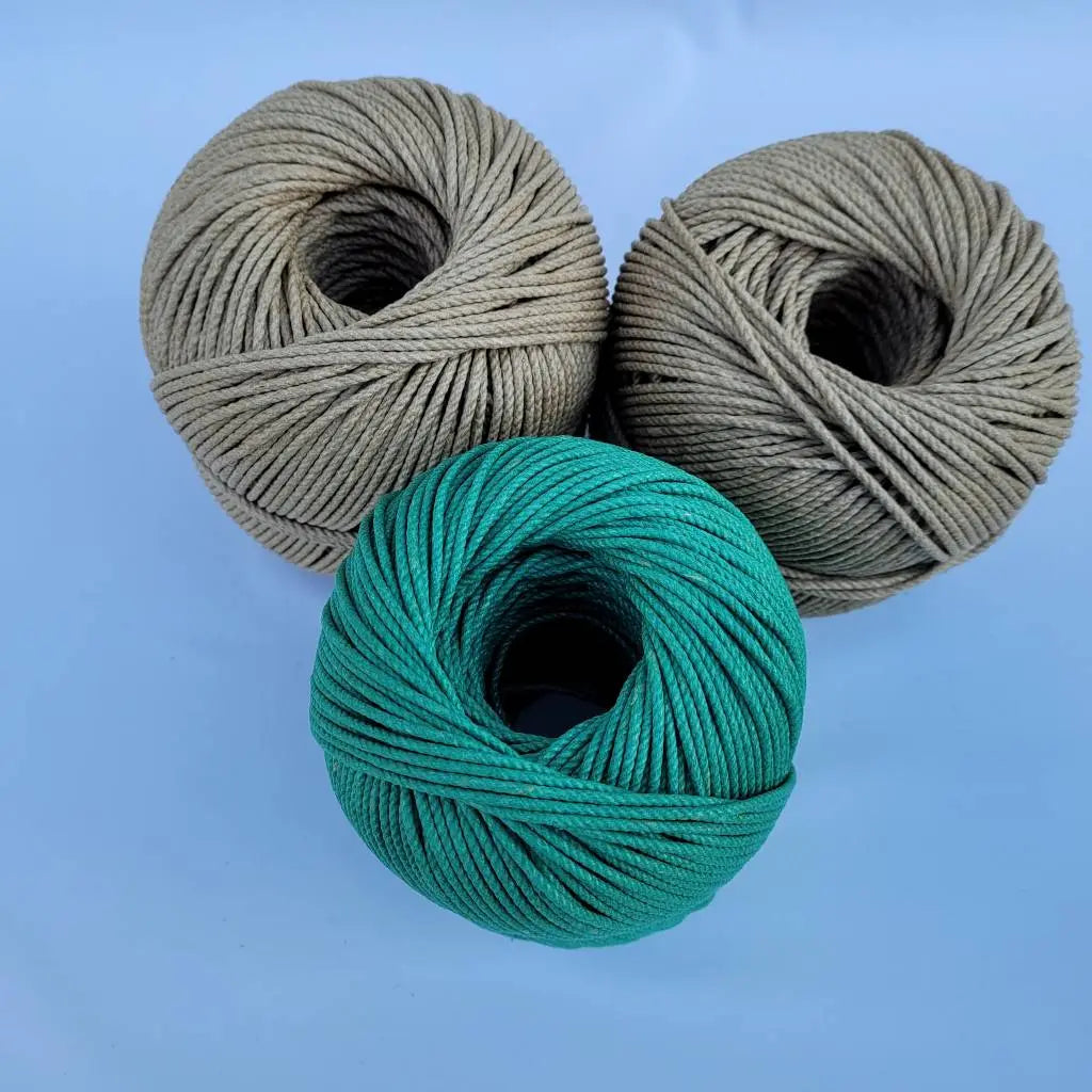 Cordage | Pelote Chanvre Poli 2.5mm Aux fils des Noeuds